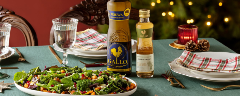 Há pratos que são um clássico do Natal e que não podem faltar, mas cada vez mais procuramos inspiração para surpreender à mesa com um toque especial. 4 receitas para usar com azeite Gallo.