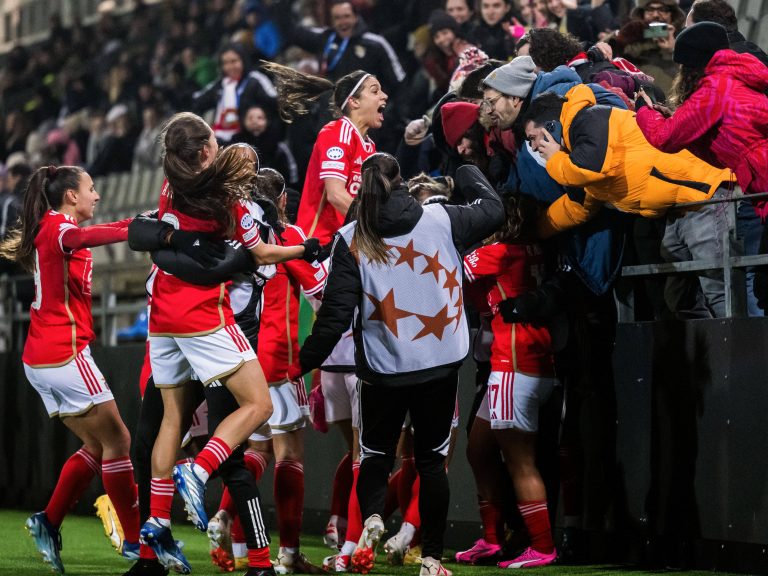 Benfica faz história na Liga dos Campeões de futebol feminino Benfica / Futebol Feminino (Liga dos Campeões)