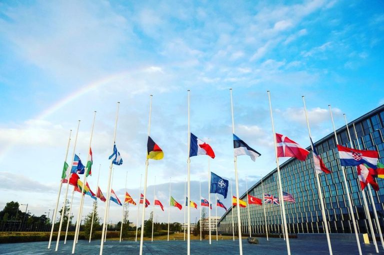 NATO comemora 75 anos da sua fundação Organização do Tratado do Atlântico Norte (NATO/OTAN)