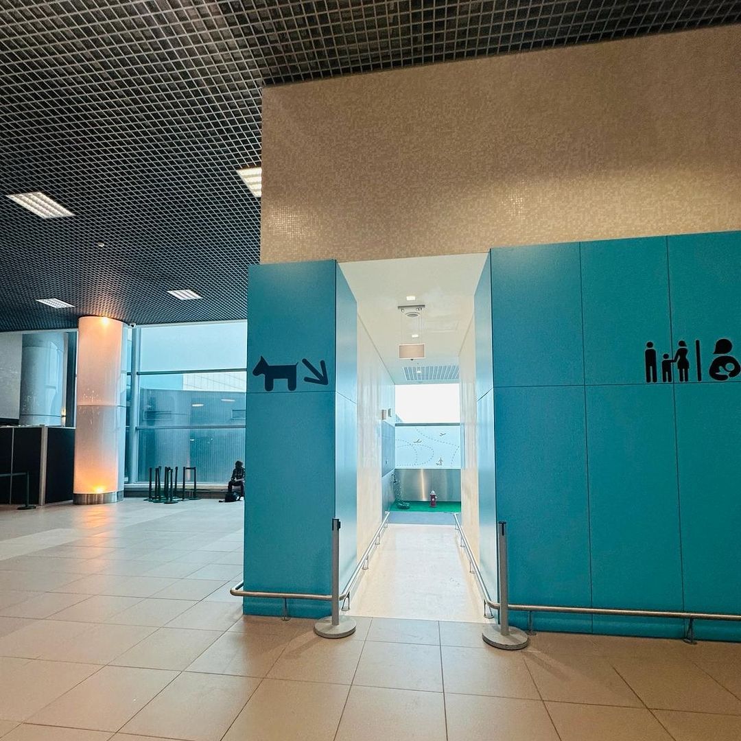WC Aeroporto de Lisboa para animais de estimação